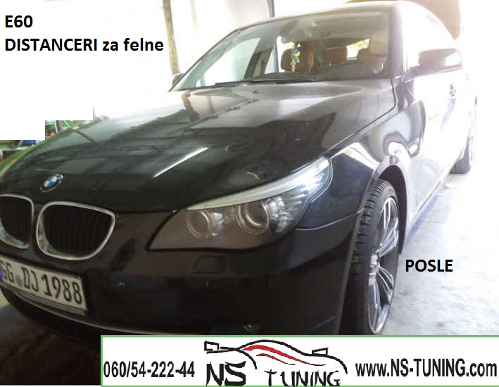 bmw e60 e61 distancer felne 5x120 15mm ugradnja novi sad tuning